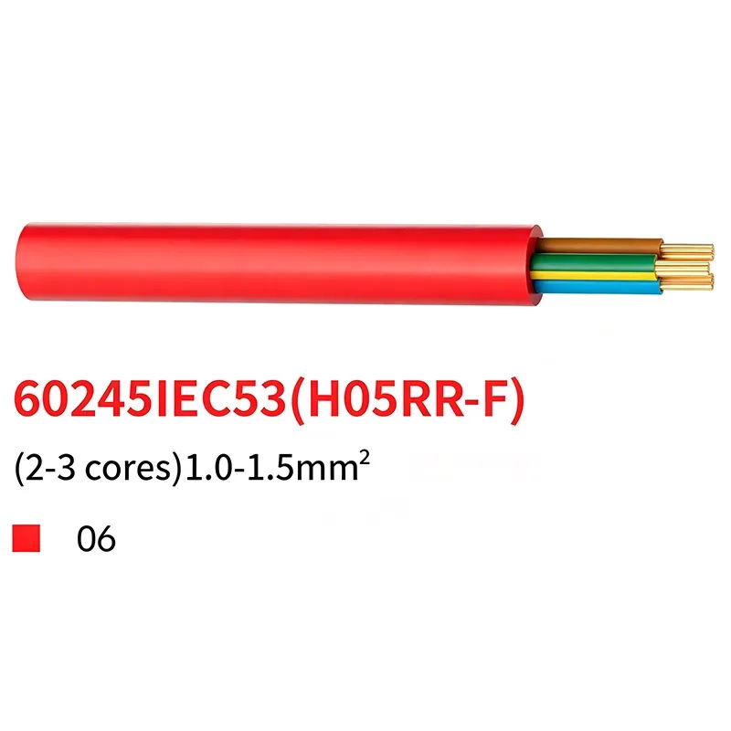 Cáp mềm cách điện bằng cao su AS/NZS